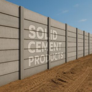 Precast Concrete Boundary Wall